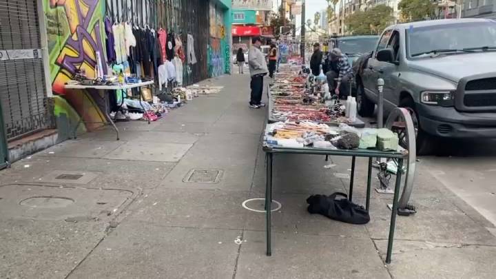 Medidas severas contra vendedores sin permiso en San Francisco
