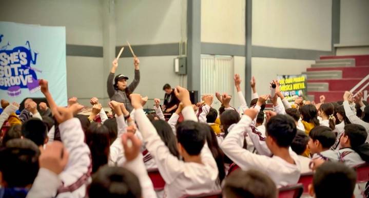 Ayuntamiento de Pachuca impulsa taller She’s Got the Groove para más de 1,000 estudiantes