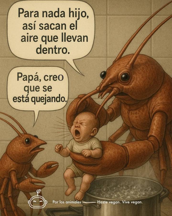 No hagas a las demás especies animales lo que no te gustaría que le hicieran a la tuya