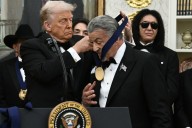 Trump Awards Kennedy Center Medals to 2025 Honorees at White House