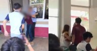 VIDEO: Alumno pierde el control y golpea a maestro en el Cobay de Mérida, Yucatán