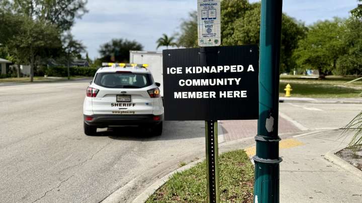 Protestors raise concerns over immigration crackdown