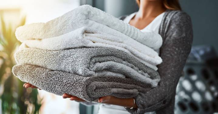 One ingredient that might be in your kitchen can stop towels from going stiff