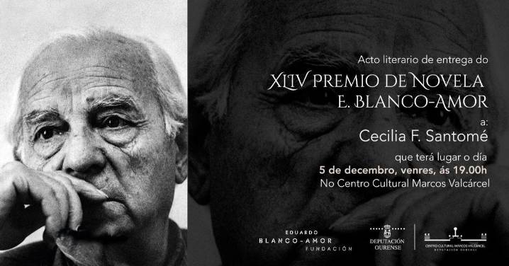 Premiación de la XLIV edición del concurso de novela Eduardo Blanco Amor