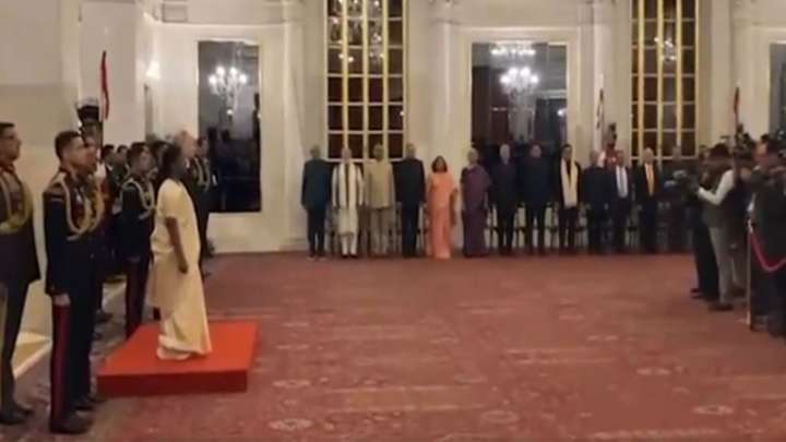 Russian President Vladimir Putin attends dinner hosted by President Murmu at Rashtrapati Bhavan