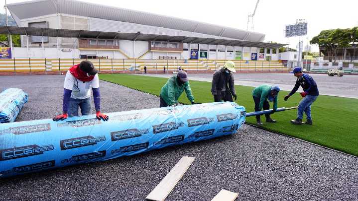 La Cancha Marte estrena tapete sintético: fecha de entrega y detalles de la obra