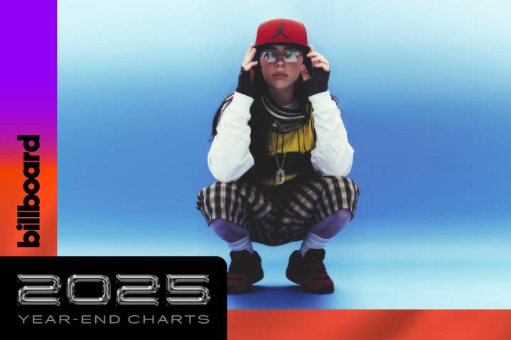 Billie Eilish Hits the Rock & Alternative Year-End Charts Hard (And Soft): Countdown to Billboard’s 2025 Year