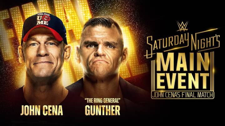 John Cena's final match: UK start time for WWE Saturday Night’s Main Event, live stream, card and results today
