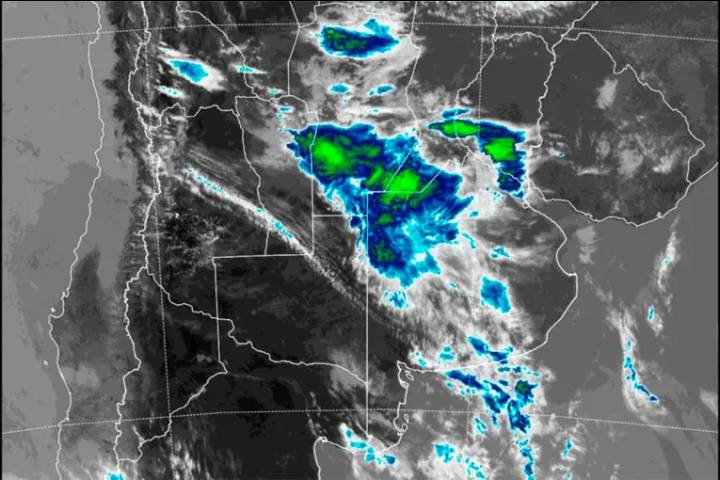 Emitieron una alerta amarilla por tormentas para Entre Ríos