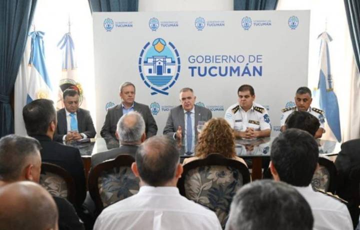 "Tenemos los índices delictivos más bajos de los últimos 25 años", aseguró Jaldo