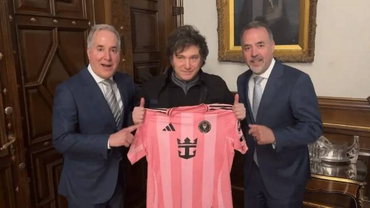 Milei felicitó a Messi por el título de la MLS