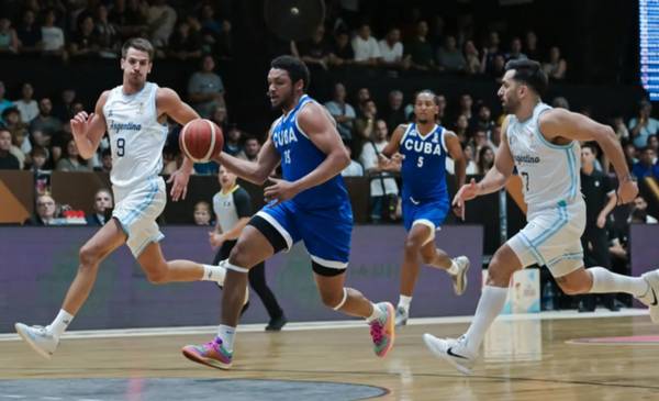 Argentina resolvió muy fácil ante un debilitado equipo cubano: 105 a 49