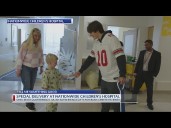 OSU quarterback Sayin visits Nationwide Childrens' patients