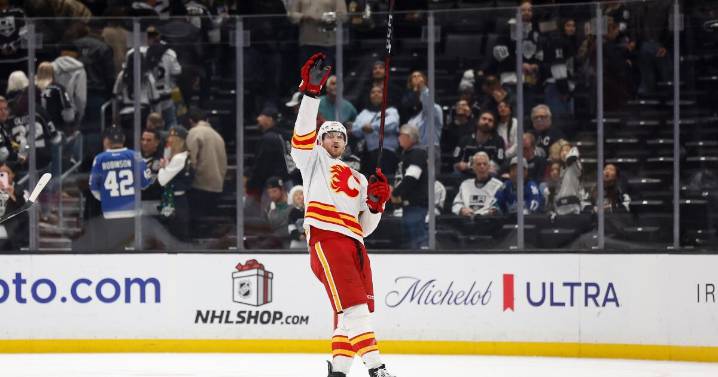 Flames defeat the host Kings in overtime