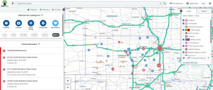 Website and app for Kansas drivers has several updates