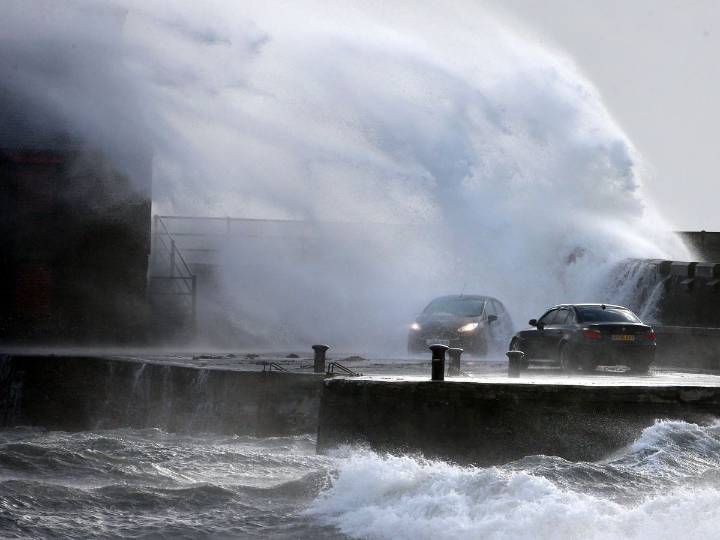 Trains suspended and ferries cancelled as Storm Bram sweeps in