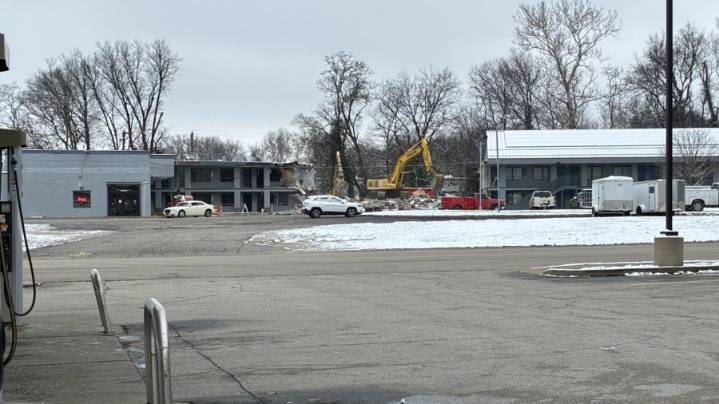 Part of Henderson hotel torn down as part of renovation project