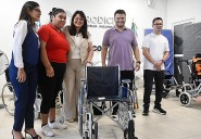 El IPRODICH entregó ayudas técnicas y elementos que mejorarán la calidad de vida de personas con discapacidad