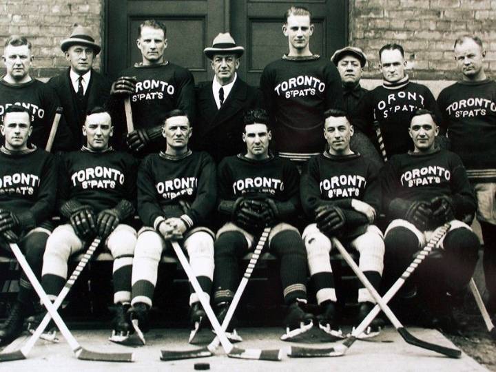 Seaforth’s Reg “Rusty” Reid of the Toronto St. Pats hockey team