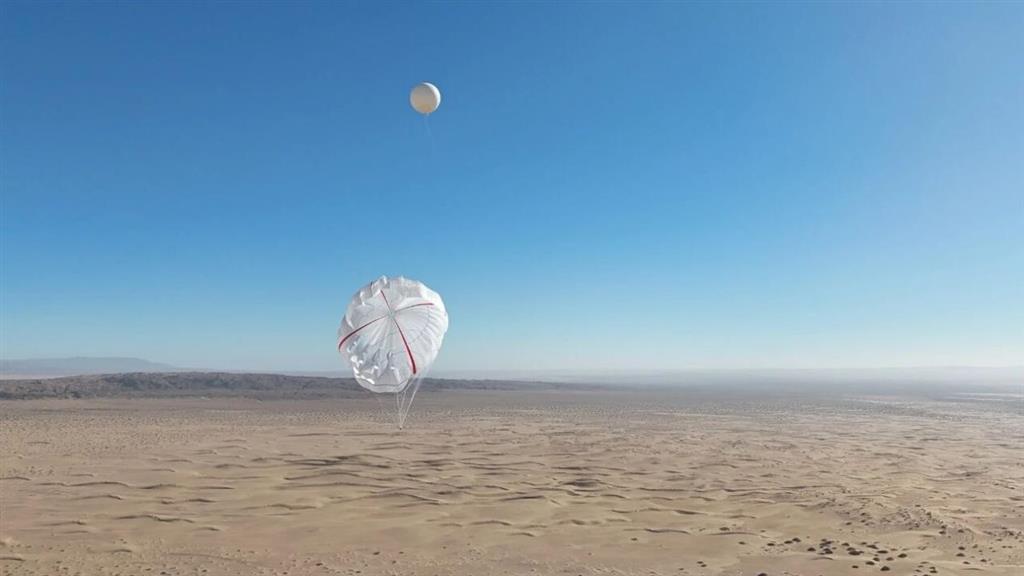 Cometa de energía eólica de gran altitud mayor del mundo en China