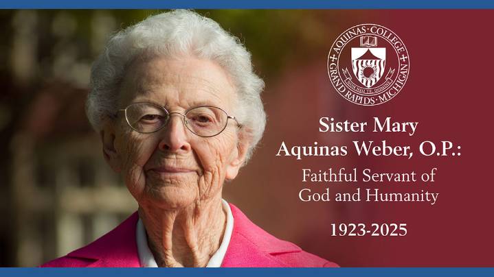 Sister Aquinas Weber dies at 102: A life of service and leadership