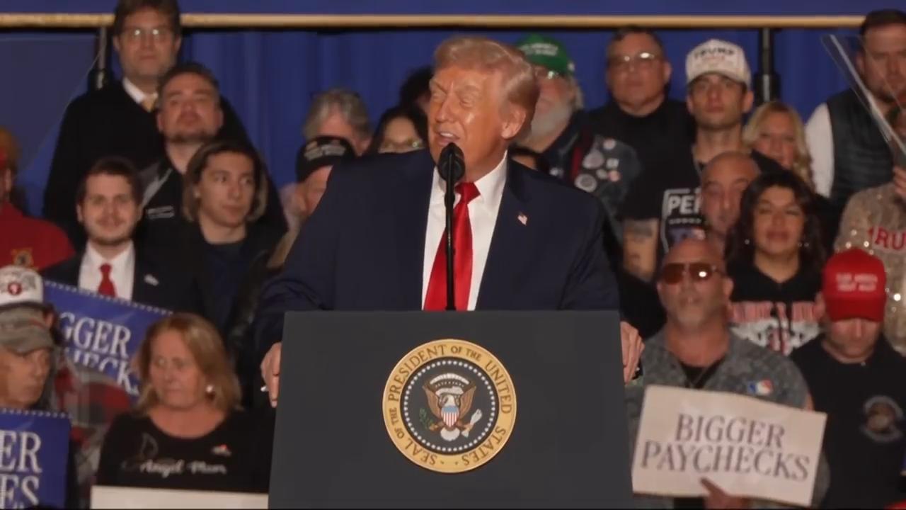 Trumps clams his administration has created nearly "60,000 Pennsylvania jobs"