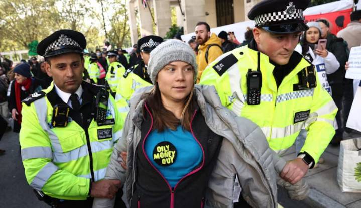 Greta Thunberg es acusada de resistencia a la autoridad por manifestación ecologista en Finlandia