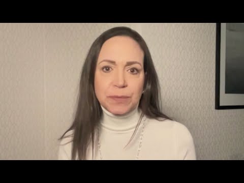 Venezuela's Maria Corina Machado welcomes U.S. putting "more and more pressure" on Maduro