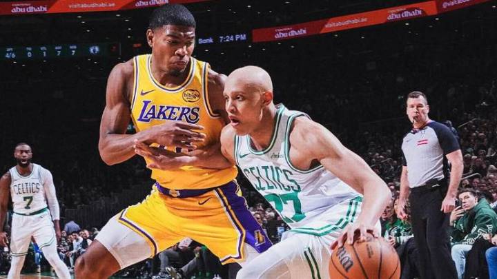 Los Celtics castigan a los Lakers con lluvia de triples y se imponen 126