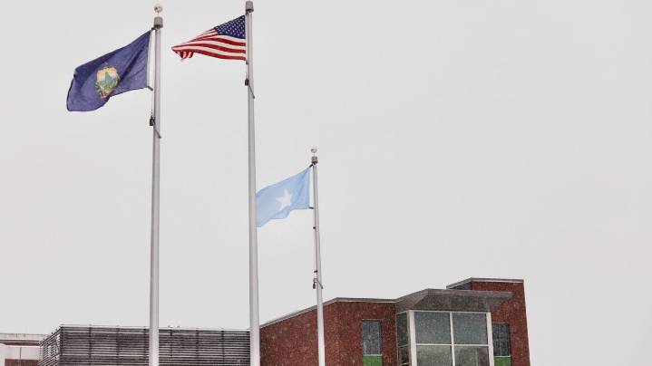 Somali flag flown outside Vermont school building over Trump 'garbage' slur brings threats