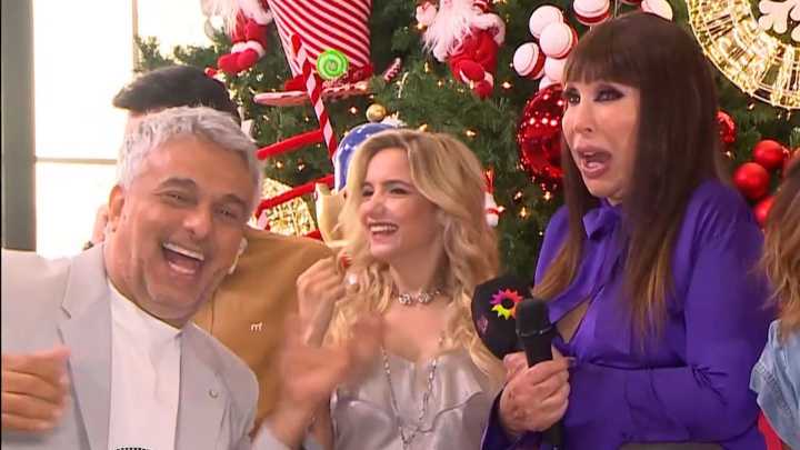 La confesión "al aire" de Moria Casán que descolocó a Mario Massaccesi