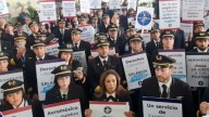 ¡Marchas de pilotos aviadores paralizan SCT! Protestas por derechos laborales bloquean avenidas en CDMX y exigen justicia inmediata