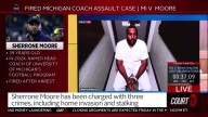 Ex-Michigan Coach Sherrone Moore Charged with Home Invasion, Stalking