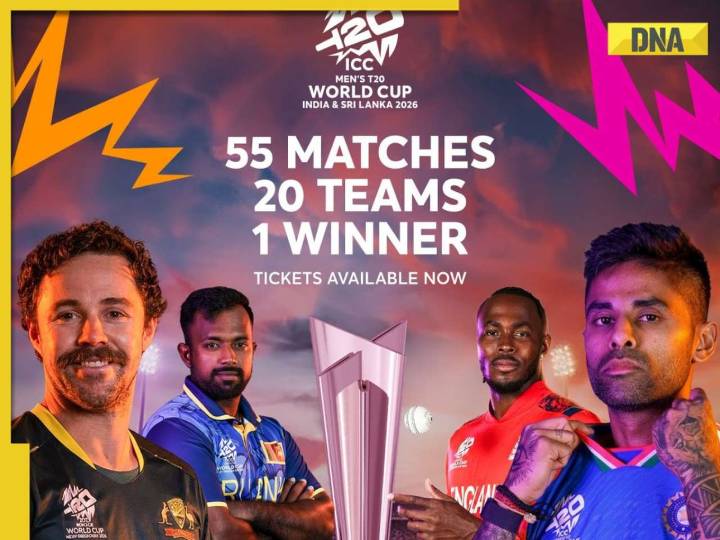 ICC Men's T20 World Cup 2026 tickets now live – Prices in India start at Rs...,