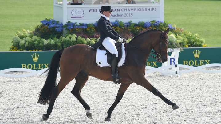 Isabell Werth's former top dressage horse Don Johnson dies aged 24
