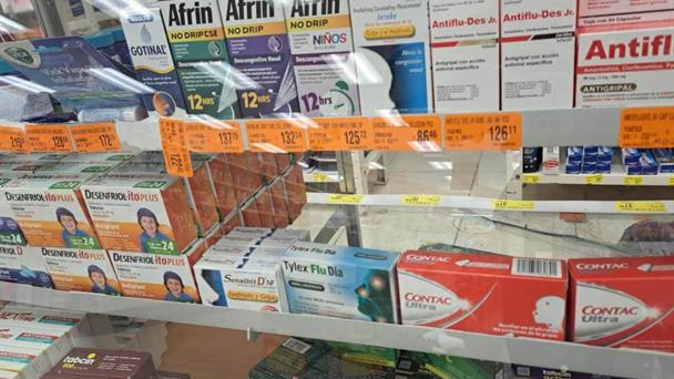 Se disparan los precios de medicinas antigripales