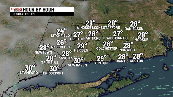 Frigid weather today & a few systems to watch this week