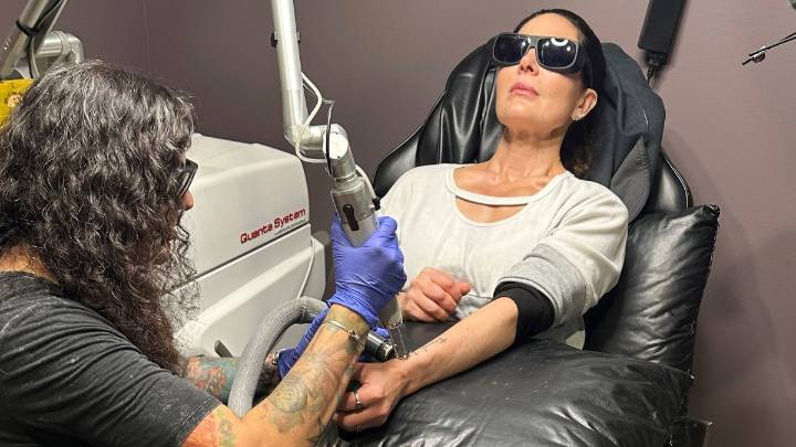 If you want tattoo erased it’s going to be painful and expensive