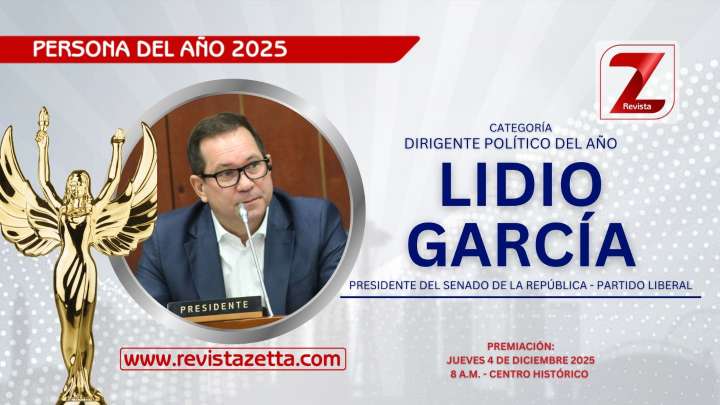 El senador Lidio García Turbay es el Dirigente Político del Año 2025