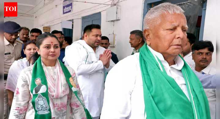 Bihar: JD(U) backs Rohini Yadav safety plea, offers security; RJD, Lalu family remain silent