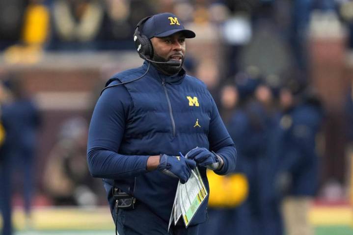 Sherrone Moore was wielding knife after firing, according to dispatch audio obtained by TMZ