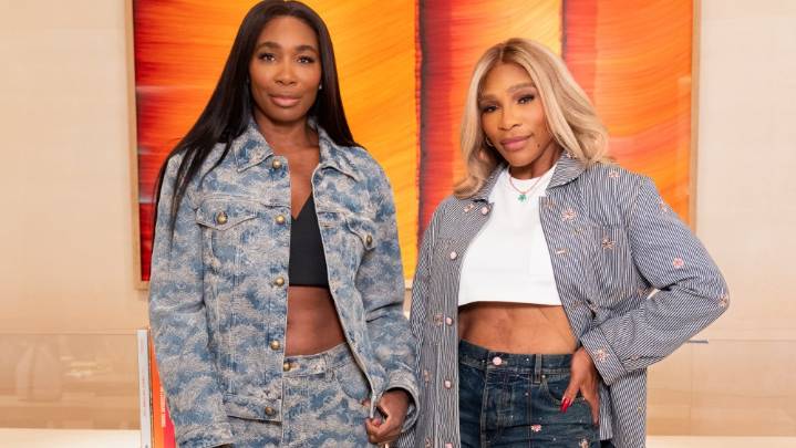 Serena and Venue Williams Party at Louis Vuitton In Palm Beach