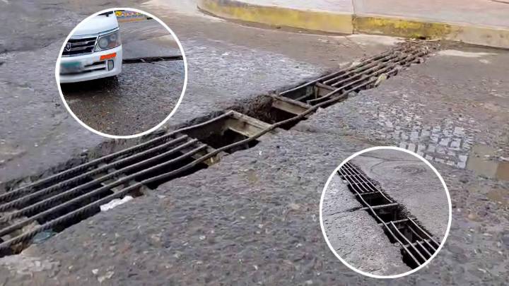 Puno: Trampa vial en Barrio San José amenaza a transportistas