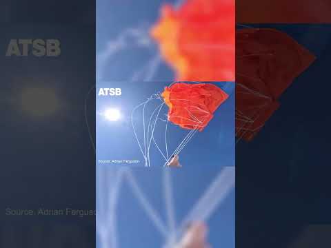 Skydiver Snags Parachute on Plane Tail, Insane Fluke Caught on Video