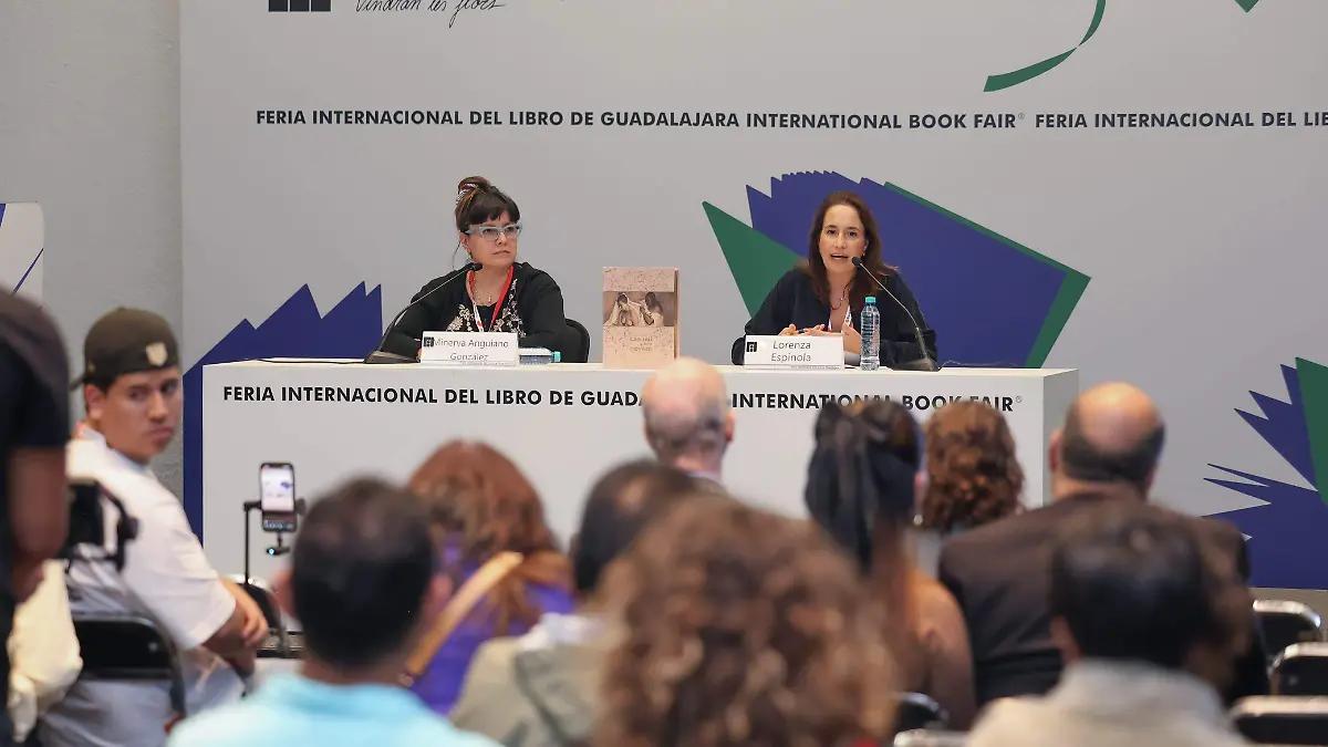 Minerva Anguiano y Lorenza Espínola presentan en la FIL su libro: Había una vez… Las mil y una novias