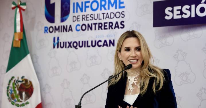 Romina Contreras reporta inversión histórica en obra pública, seguridad, agua y programas sociales
