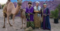 Live animals and angelic scenes return for annual Drive Through Nativity in Desert Hills