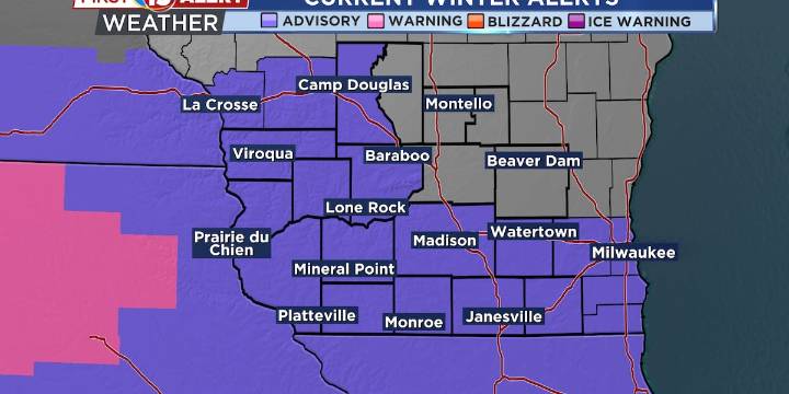 Several Inches Of Snow Expected Tonight Into Sunday
