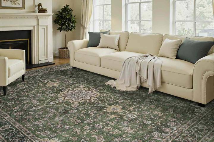 This Under-$100 Wayfair Area Rug Holds Up to Pet Mess