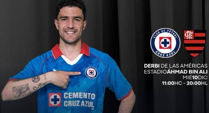 Cruz Azul enfrenta hoy al Flamengo